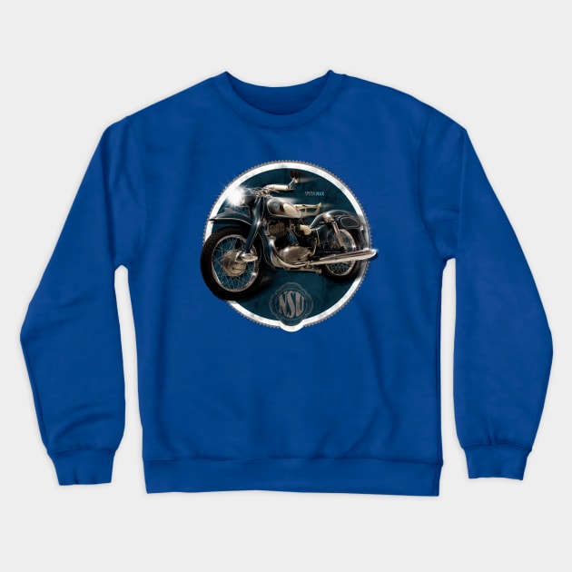 The Gorgeous NSU Special Max Crewneck Sweatshirt by MotorManiac